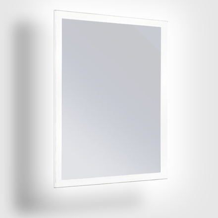 0641 Framless Led Mirror Frosted Border 440x440